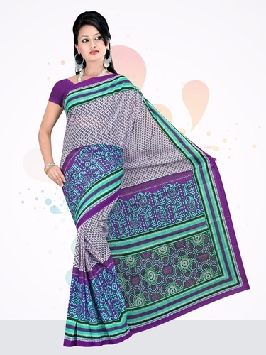 मल्टीकलर मान्यता कॉटन साड़ी