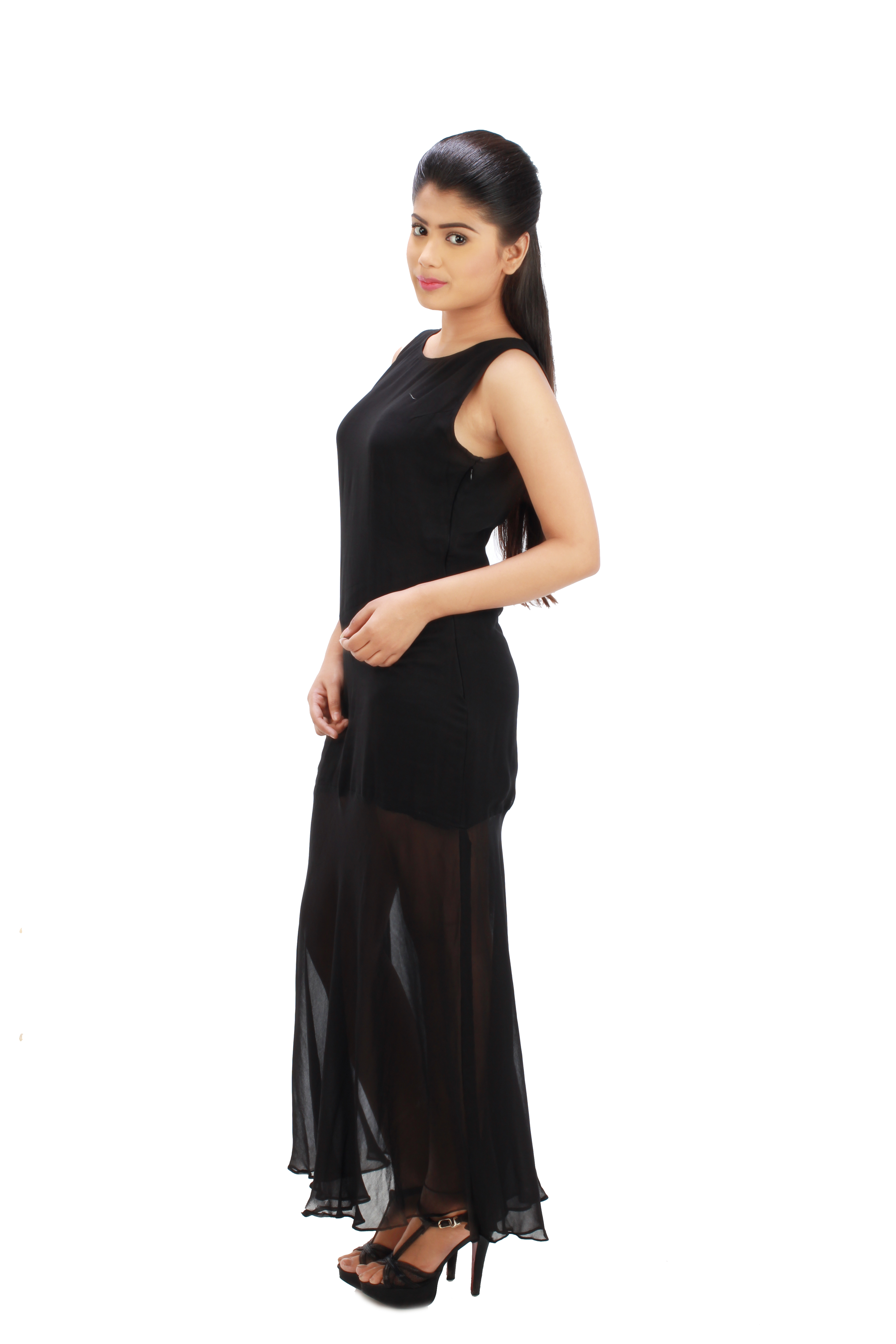 Long Flare Dress