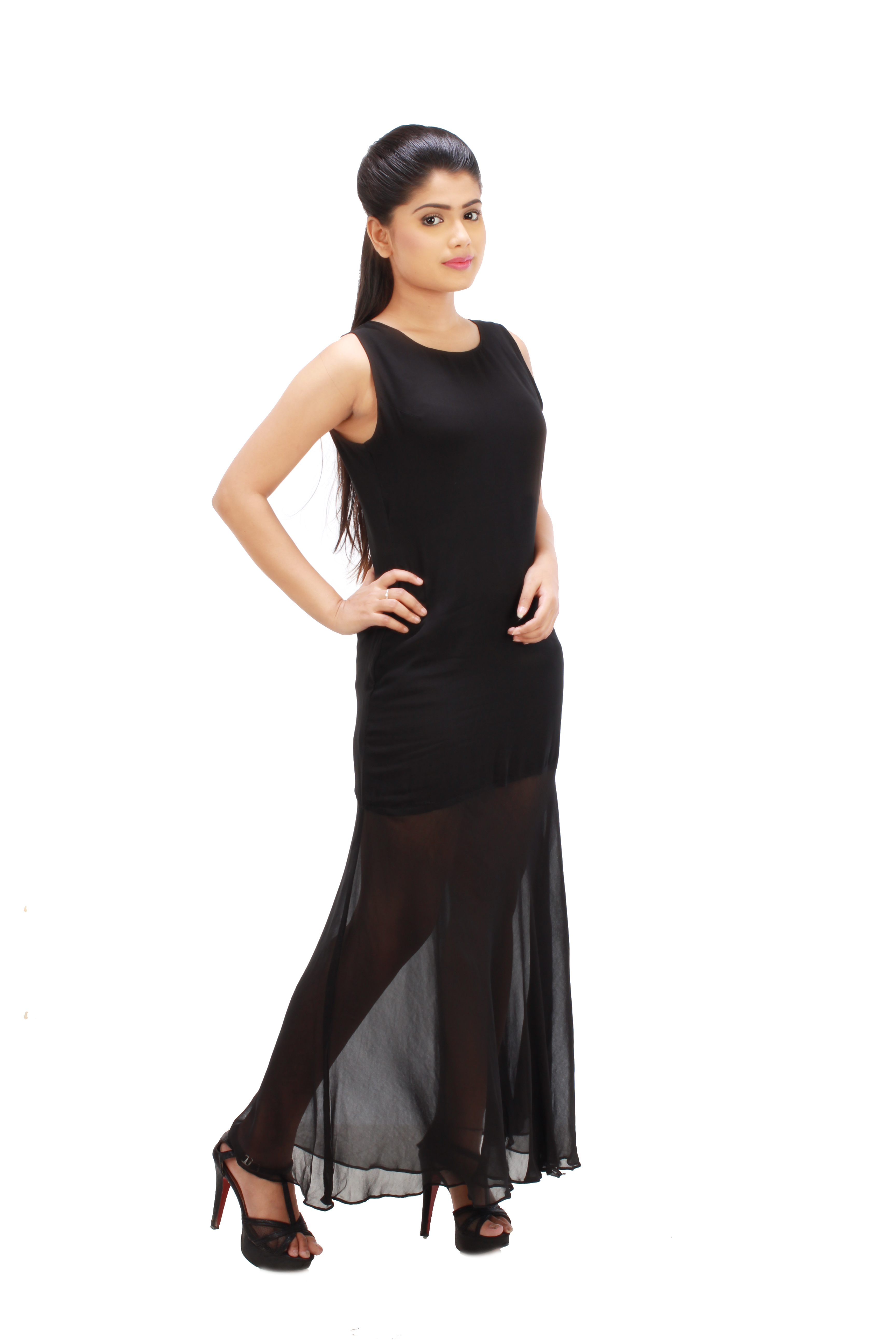 Long Flare Dress