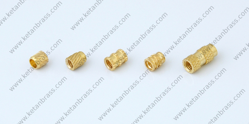 ब्रास नर्लिंग इंसर्ट्स