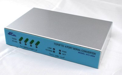 TCP/IP to 4-Port RS232/RS422/RS485 Converter - Compact Design, High-Speed Data Transmission, Versatile Port Compatibility