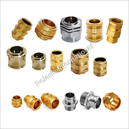 Brass Cable Gland - Anti-Corrosive, 50-200 Grams, Golden Color | Durable Quality, Robust Build for Fitting Use in Various Industries