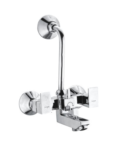Stainless Steel Brass 3 In 1 Wall Mixer