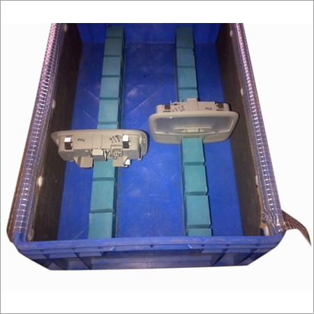 HDPE Storage Container - 400x300x200mm, Blue Color, 20L Capacity, -20°C to +60°C Temperature Resistance, Stackable Up to 5 High