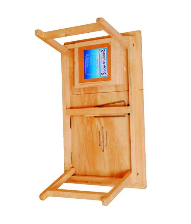 Laptop Table With Slots & Drawer