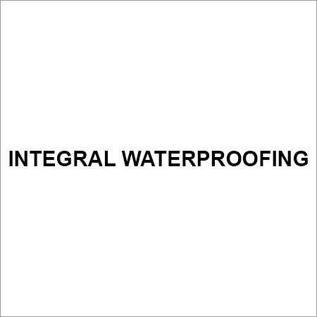 Integral Waterproofing Compound
