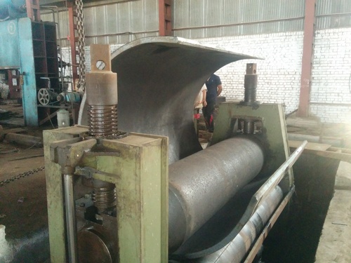 Shell Rolling Bending Capacity Upto 80mm Thick