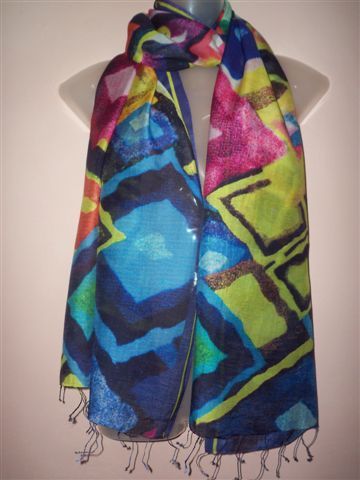 फैंसी डिजिटल प्रिंटेड स्टोल