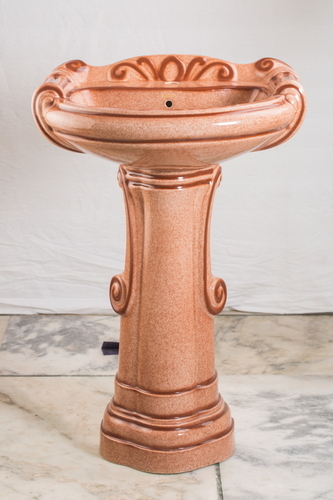 भूरे रंग का बड़ा स्टर्लिंग वॉश बेसिन