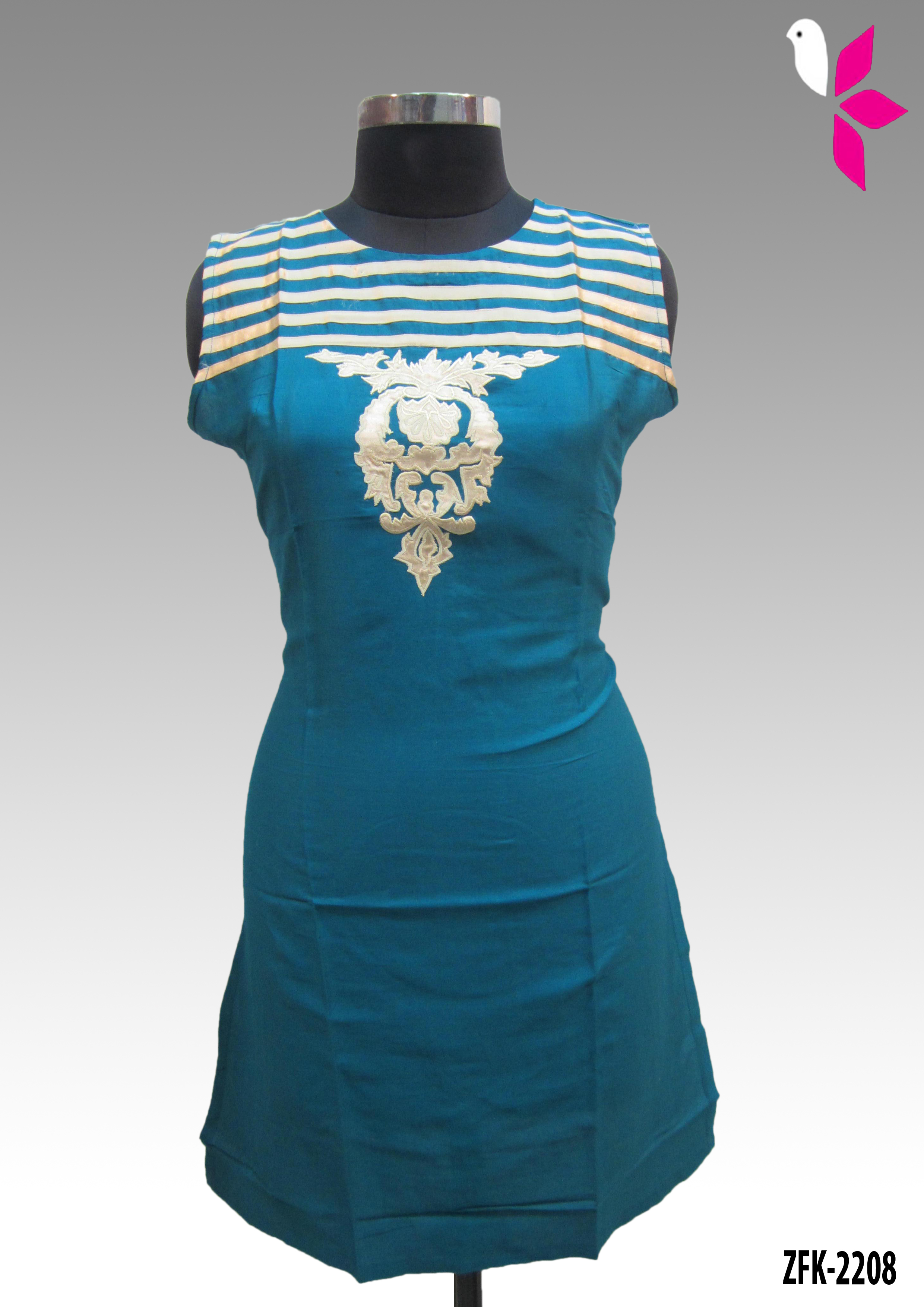 Cotton Embroidered Kurti