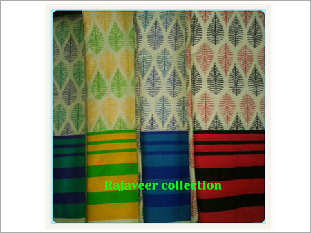 स्क्रीन प्रिंटेड फैब्रिक