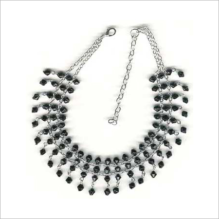 हस्तनिर्मित बीडेड चोकर नेकलेस लिंग: बच्चे