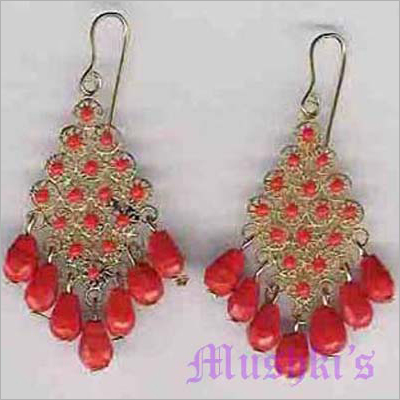 Handmade Ethnic Fashion Earrings Gender: Children