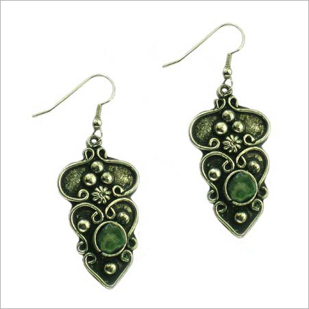 Handmade Brass Ethnic Earrings Gender: Children