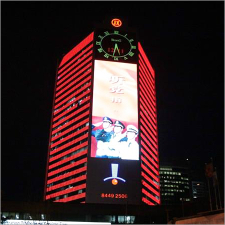 पर्दा एलईडी स्क्रीन