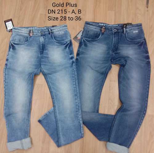 सादे और मुद्रित पुरुषों की डेनिम जींस