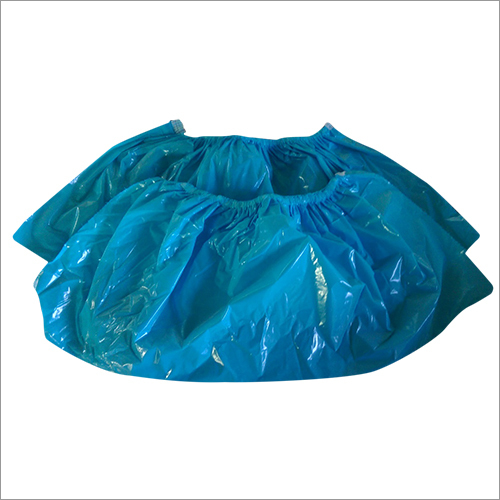 Disposable Shoe Cover - PP Spunbond, 400x200 mm, Blue | Lightweight, Durable, Comfortable, Sterile/Non-Sterile, Good Fit, Easy Use