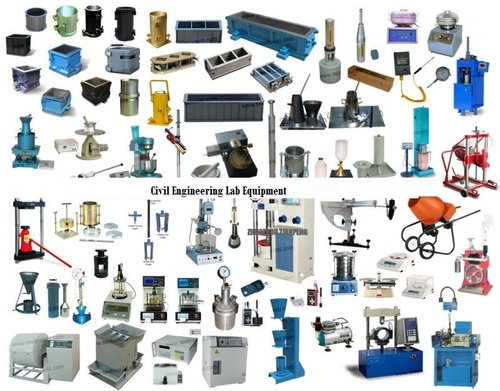Civil Engineering Lab Equipment - Steel Material, 100-200 kg Weight | 50W Power, 240V Voltage, 1 Year Warranty, Versatile Laboratory Usage