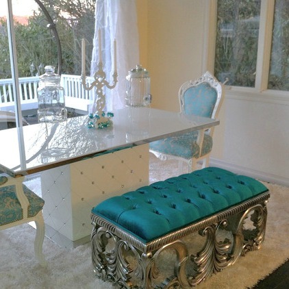 French Le Rococo Dining Table Set