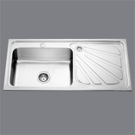 Stainless Steel Sink With Drain Board
