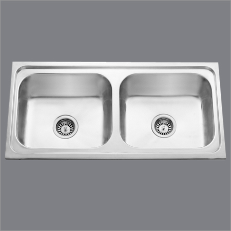 Square Shape Double Bowl Sink