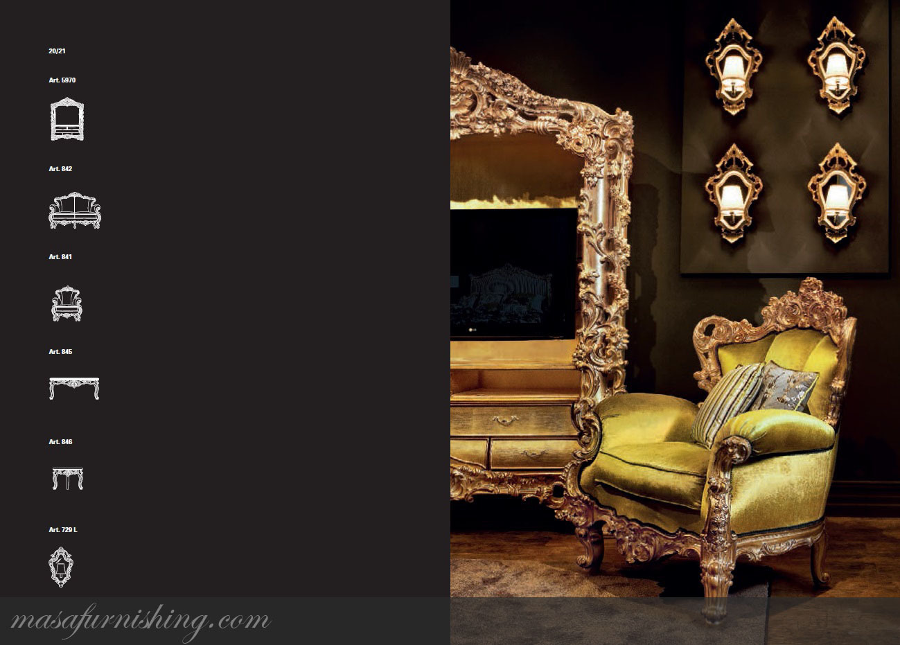 Italian Bedroom Set