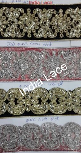 Embroidery Sequence Lace