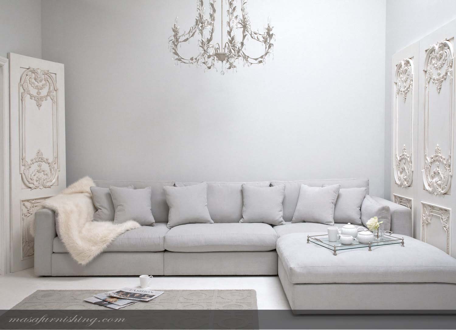 Classique L-shaped Sofa