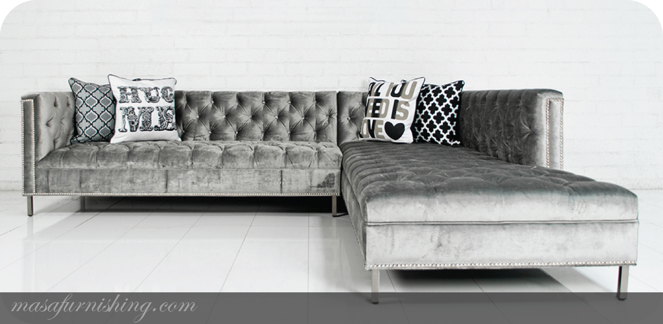 Marc & Tiffany L Shaped Sofa