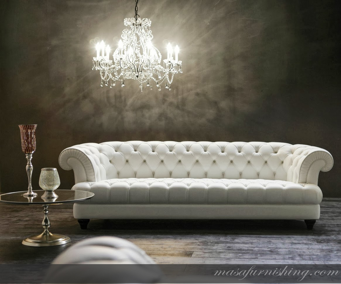 Chesterfeild Wooden Sofa Set