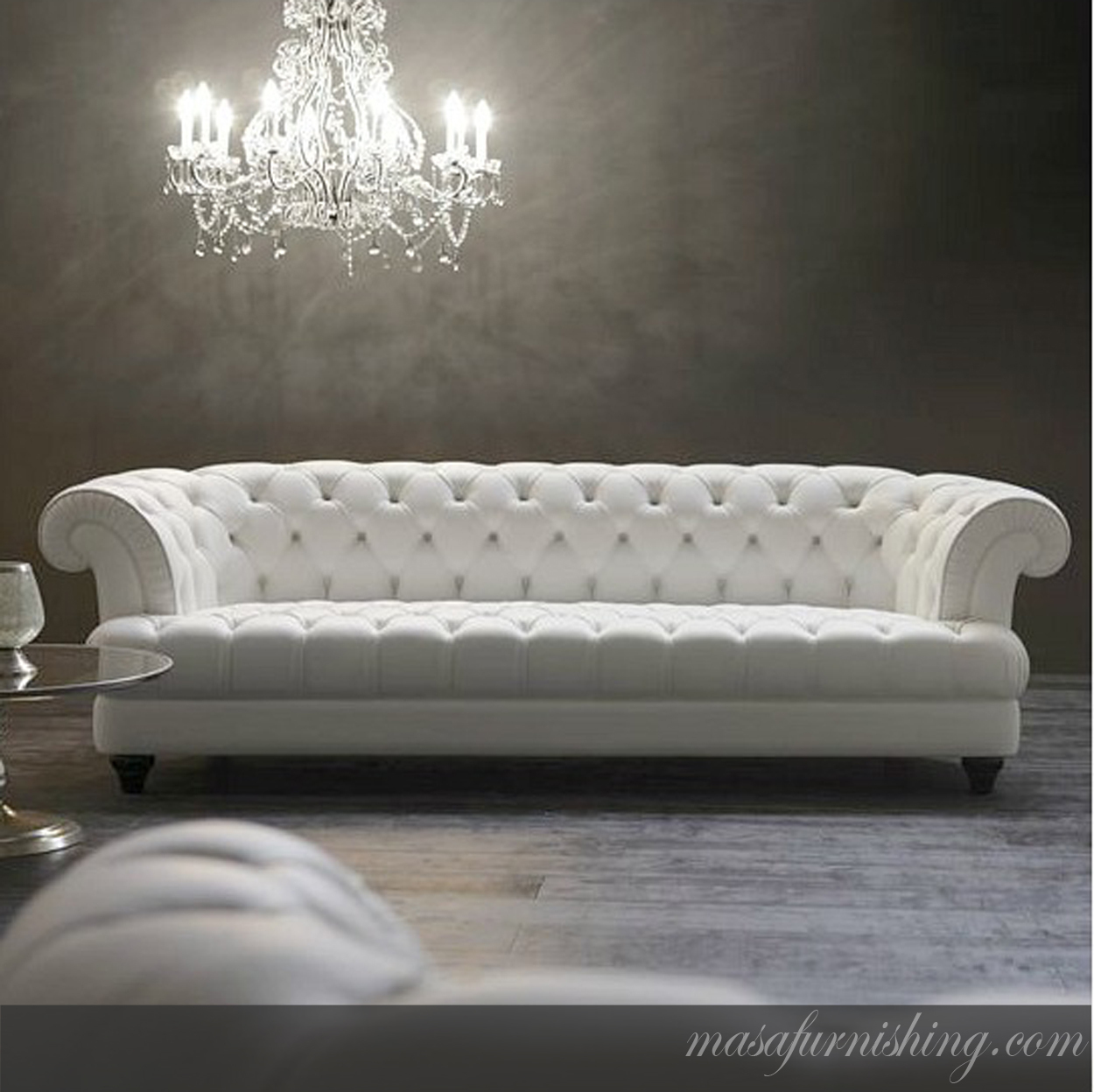 Chesterfeild Wooden Sofa Set