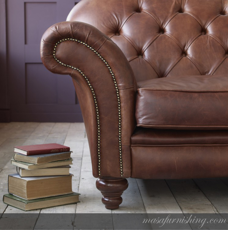 Leather Sofa Set
