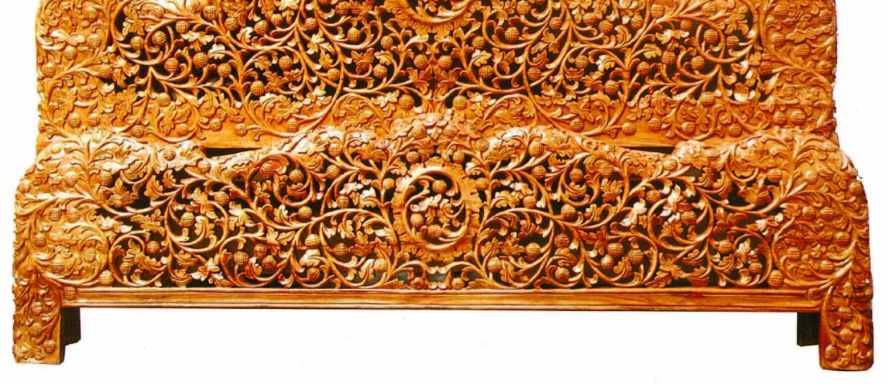 Antique Wooden Bed