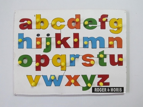 अंग्रेज़ी वर्णमाला के छोटे अक्षरों का पहेली