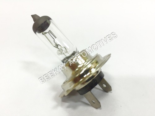 H-7 Halogen Lamps - 12 Volt, White Aluminum | Ideal for Cars, Motorbikes, and Vans