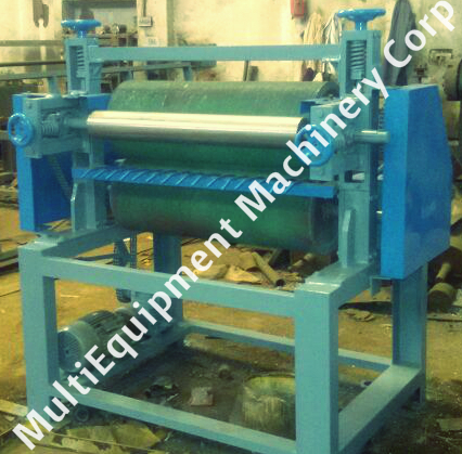 Glue Spreader Machine - Semi-automatic, Stainless Steel, Blue | High Performance, Excellent Functionality, Low Maintenance, Minimal Noise And Vibrations