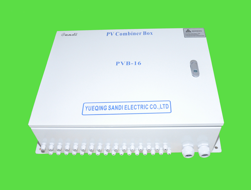 Ip65 16 Strings Input Pv Combiner Box With Spd Application: Solar System