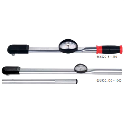 Torque Wrench With Dial Gauge Display