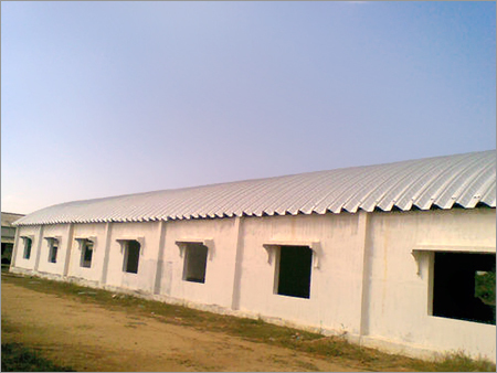 ट्रैपेज़ॉइडल रूफ निर्माण