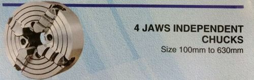 4 जबड़ा स्वतंत्र चक