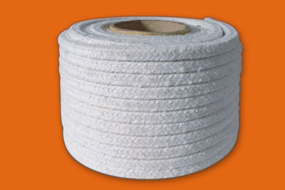 Ceramic Fiber Rope - Alumina Ceramic, 12-50 Dia., White | High Temperature Stability, Low Thermal Conductivity, Customizable Design