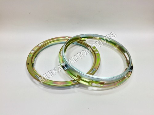 Head Light Inner Rim - Metal , Round Shape, Yellow Color | Fine Finish, Easy to Fit, Excellent Durability