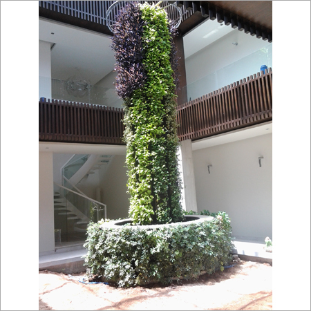 Courtyard Vertical Gardening