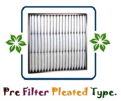 Pre Filters Pleated Type - High-Quality Filter Media, Versatile Design for Various Applications