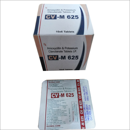 Pmoxycillin पोटैशियम Clvulanate टैबलेट
