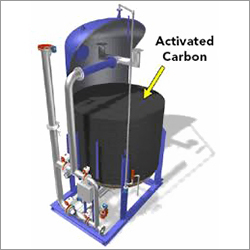 Activated Carbon Filter - Mild Steel, Standard Size, Blue | Chemically Stable, Long Shelf Life, Optimum Composition For Industrial Use
