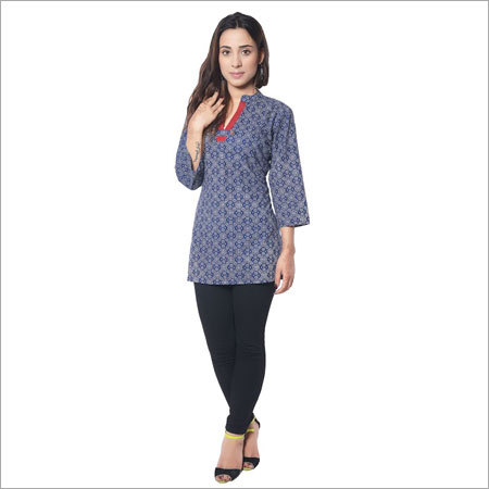 Rayon Embroidered Kurtis