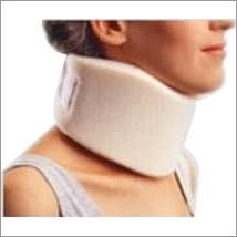 Form Fit Cervical Collar - Fabric Foam, Small-Medium-Large Sizes | Soft Texture, Light Weight, Skin Friendly, Portable Support
