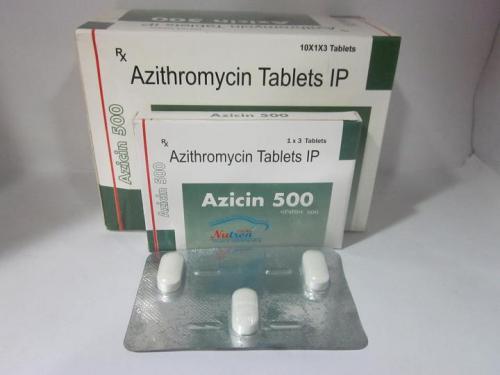 अज़िथ्रोमाइसिन टैबलेट्स