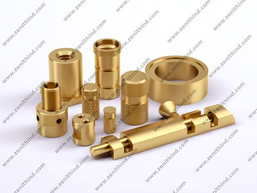 Brass Knurling Inserts - Free Cutting Brass, Sizes from 2 mm to 50 mm Diameter | Knurling Type, Polished Finish, Warranty Included